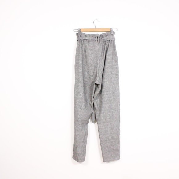 *H&M Black & White Paper Bag Pant - Picture 5 of 5